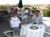 Filippo & Jim Enjoying Celurzo Winery Brunch