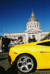 The start of the tour at San Francisco City Hall