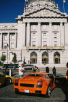 The start of the tour at San Francisco City Hall