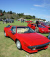 John Yardum's Jalpa and Ken Blackman's Countach as part of the Bertone Centerpiece Display