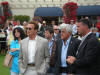 Jay and Arnold check out the Bugatti Super Sport at Pebble Beach Concours