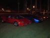 3 Lambo's on the Grass next to our Al Fresco dining