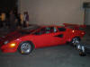 Saturday evening Lambo display in Little Italy